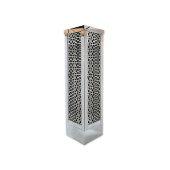 Reflection Column 8' Target (Laser Cut Silver) Black
