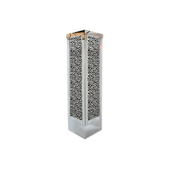 Reflection Column 8' Wave (Laser Cut Silver) (Black)