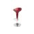 Contemporary Barstool Scoop Red (Adjustable)