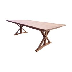 Farmhouse Table Natural Wood 48"x96"