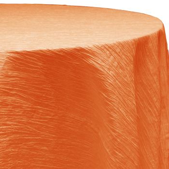 Fortuny - Fire Orange - 108" Round