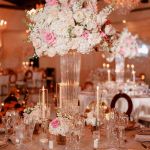 Marie clear champagne flute with thin gold rim and classic stem, elegant event glassware for weddings and toasts, supplied in a rack of 25.