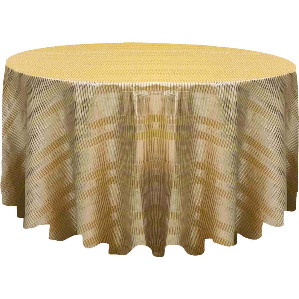 Grid - Gold - Linen