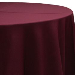 Polyester Burgundy - 108" Round