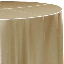 Satin H. Gold - 108" Round
