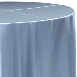 Satin Ice Blue - 108" Round