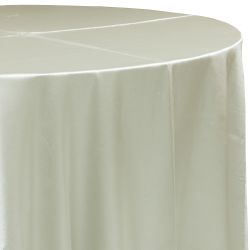 Satin Ivory - 108" Round