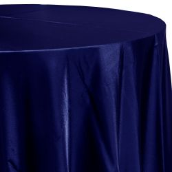 Satin Navy - 108" Round