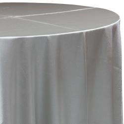 Satin Platinum - 108" Round
