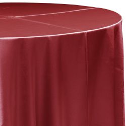 Satin Red - 108" Round