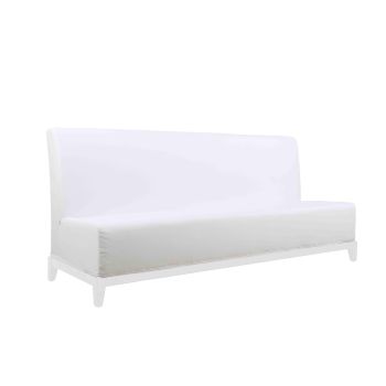 Contemporary Sofa 7' (White Legs)