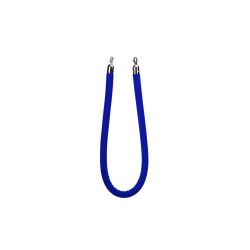 Stanchion Blue Rope (Silver)