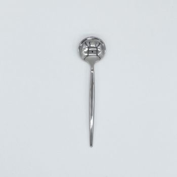 Urban Flatware Dessert Spoon Shiny Silver Set 10