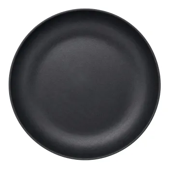 Melamine Charger Plate (Matte Black)
