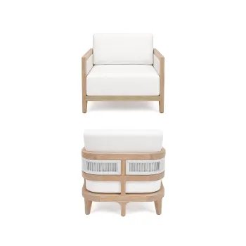 Coastal Lounge Chair - Natural (set 1)
