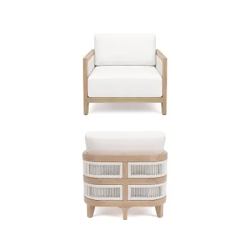 Coastal Lounge Chair - Natural (set 2)