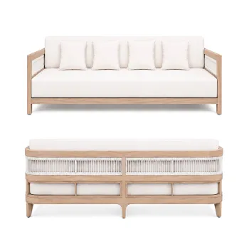 Coastal Sofa - Natural (set 1)