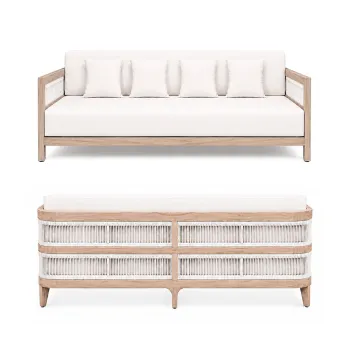 Coastal Sofa - Natural (set 2)