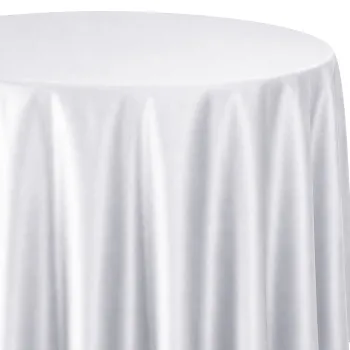 Satinessa White - 108" Round