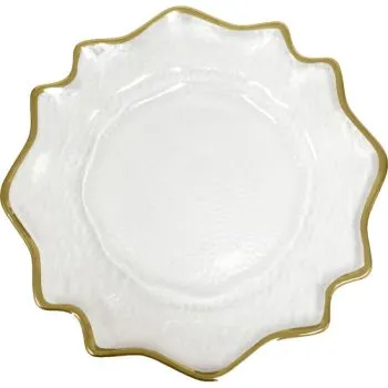Versailles Charger Plate (Gold Trim)
